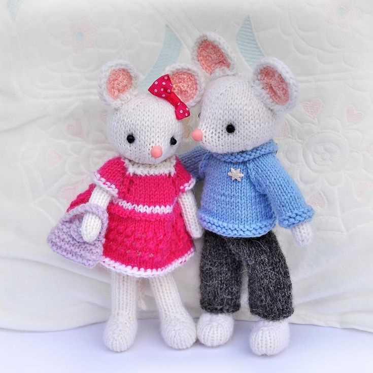 Mice knitting patterns