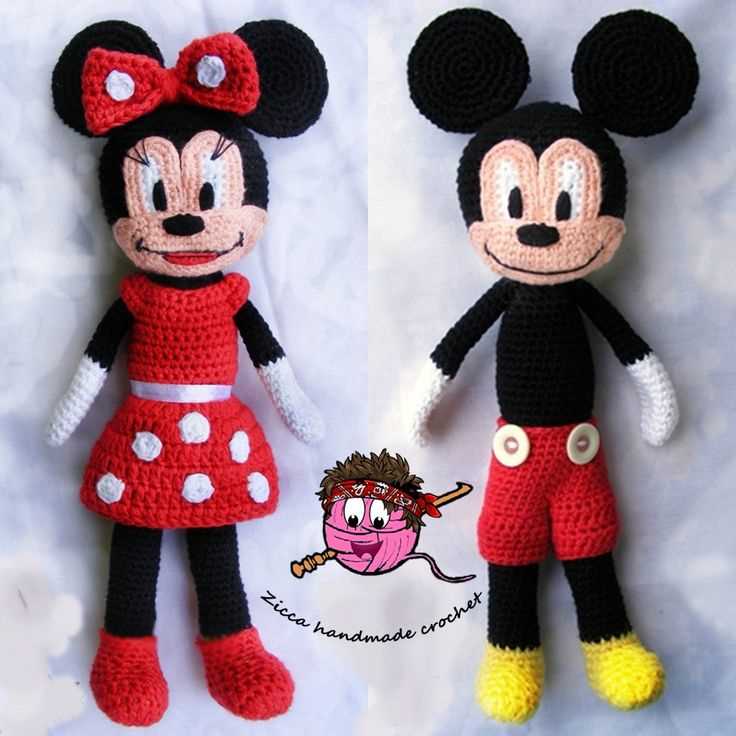 Mickey mouse knitting pattern
