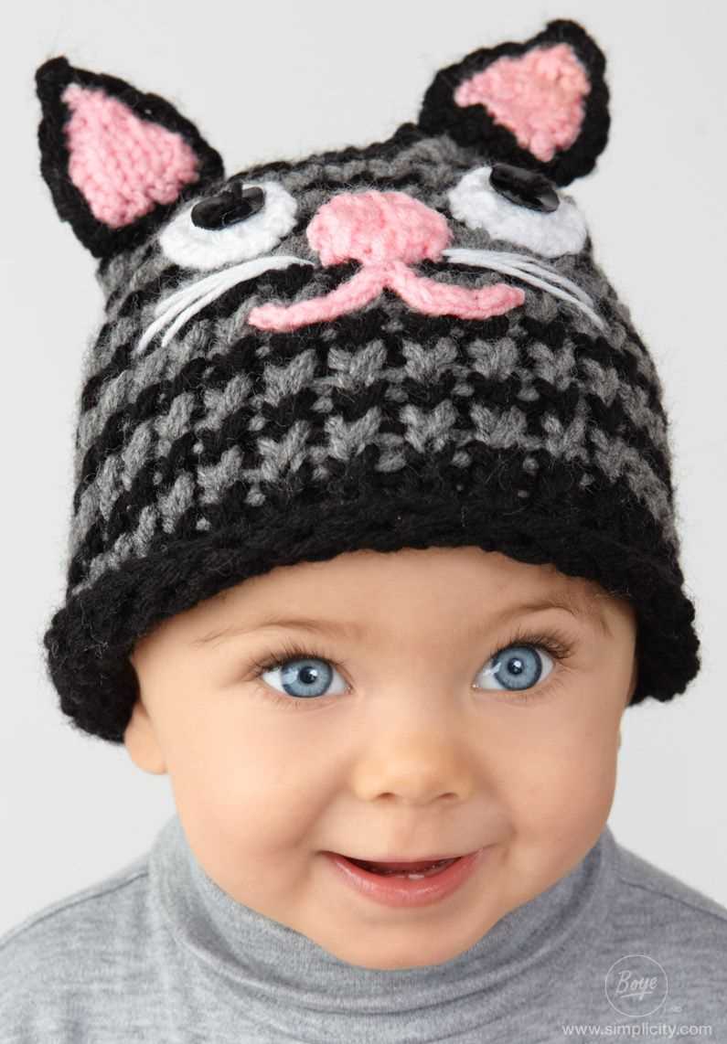 Kitty hat knitting pattern