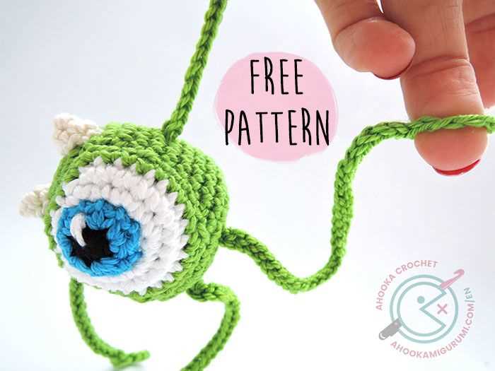 Mike wazowski knitting pattern