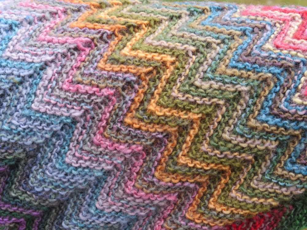Missoni scarf knitting pattern