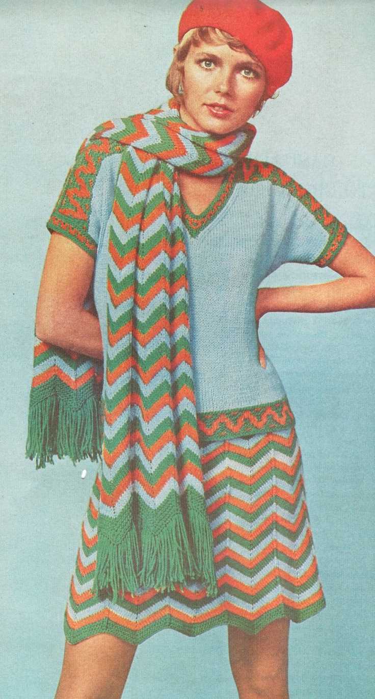 Missoni scarf knitting pattern