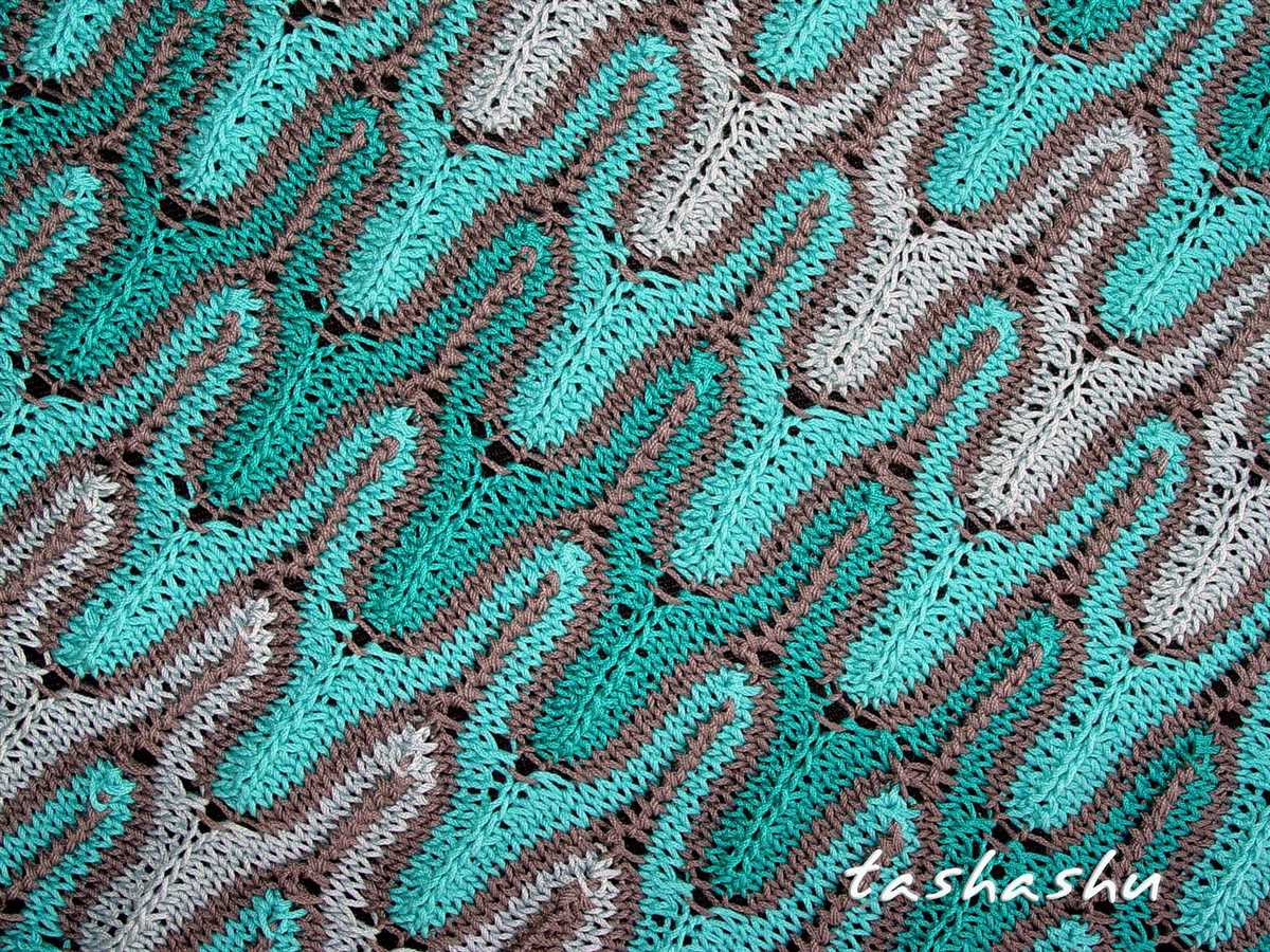 Missoni scarf knitting pattern