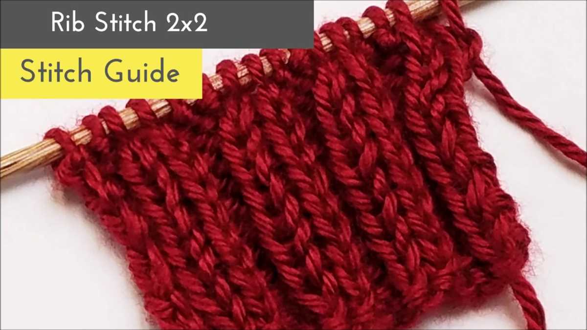 Mistake rib knitting pattern
