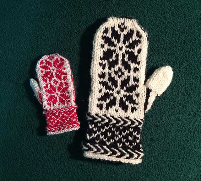 Mittens knitting pattern free