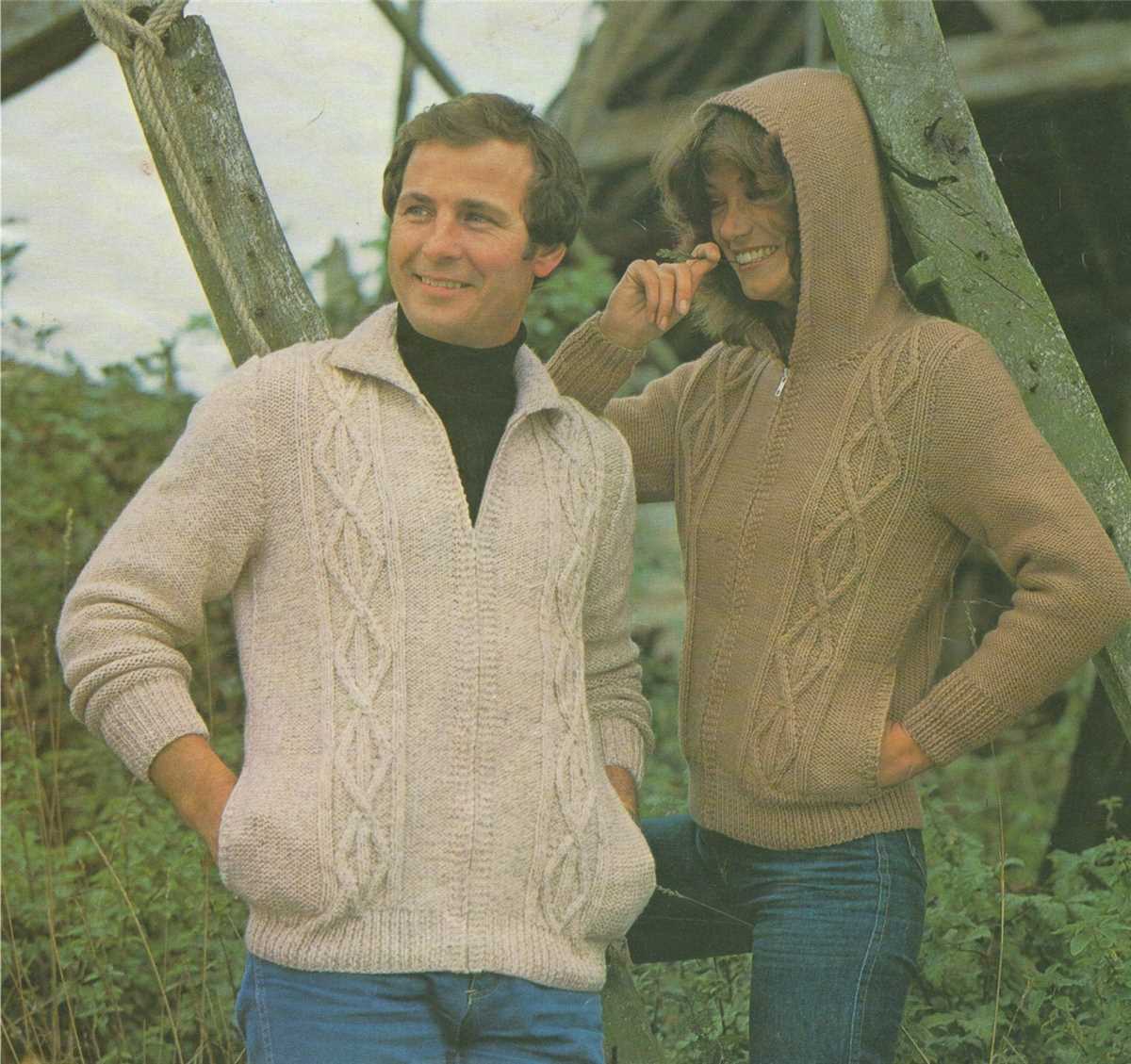Mens jacket knitting pattern