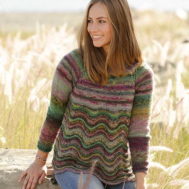 Drop stitch sweater knitting patterns