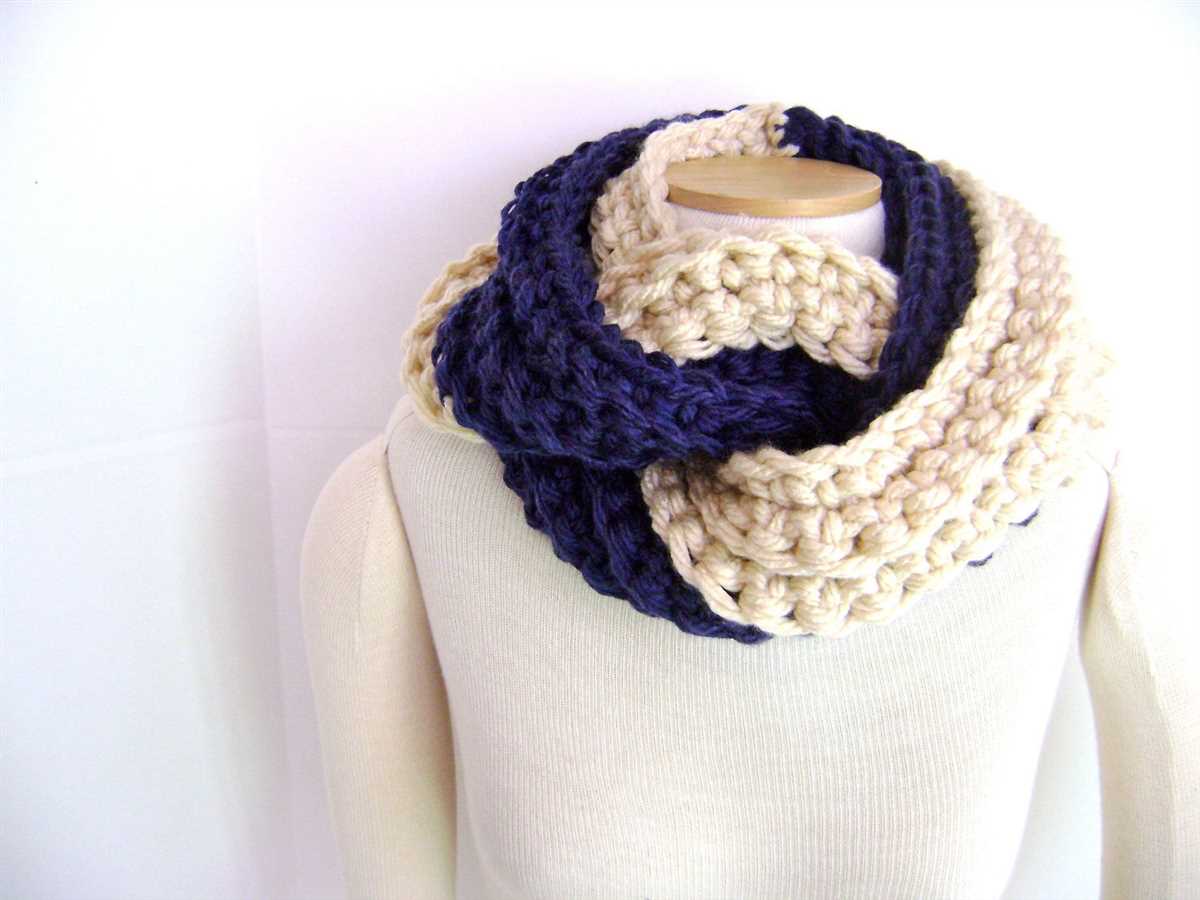 Cowl knitting pattern chunky yarn