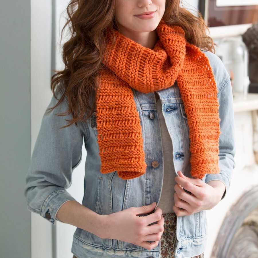 Free beginner scarf knitting patterns