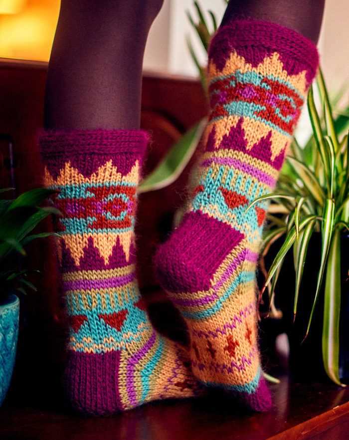 Free knitting pattern socks