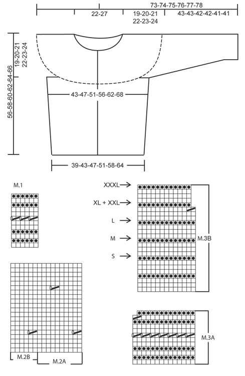 Knitted circular jacket pattern