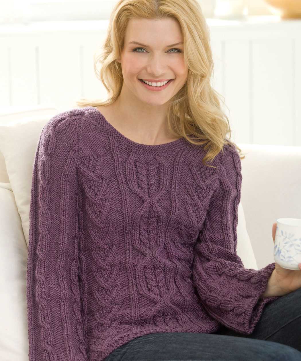 Aran sweater knitting patterns free