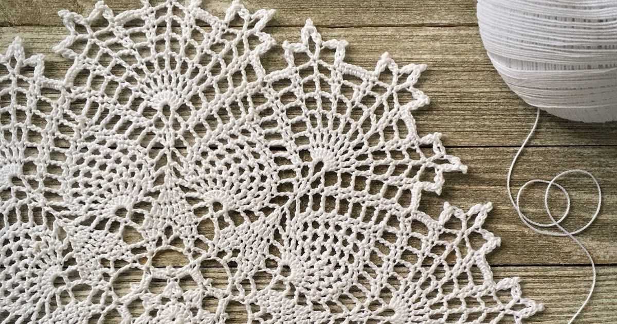 Easy knitted doily patterns