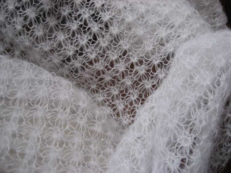 Mohair throw knitting pattern