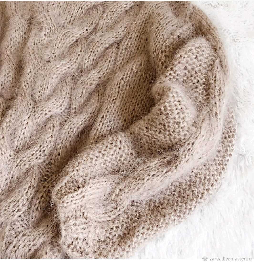 Mohair wrap knitting pattern