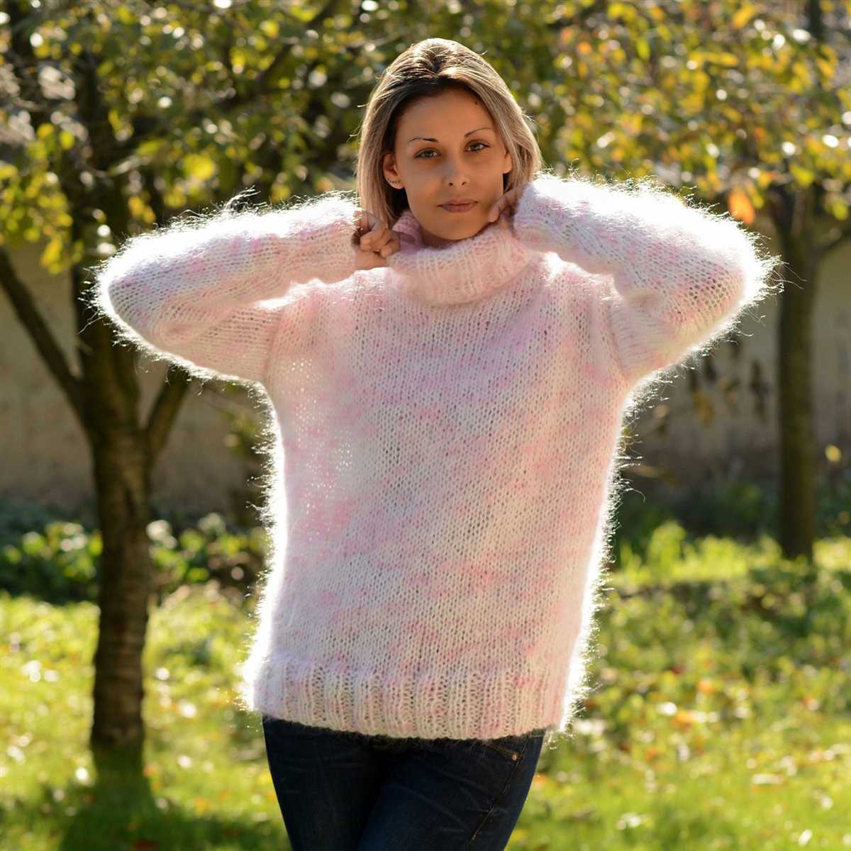 Mohair throw knitting pattern
