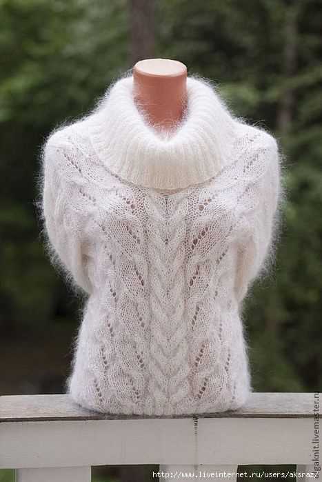 Mohair throw knitting pattern