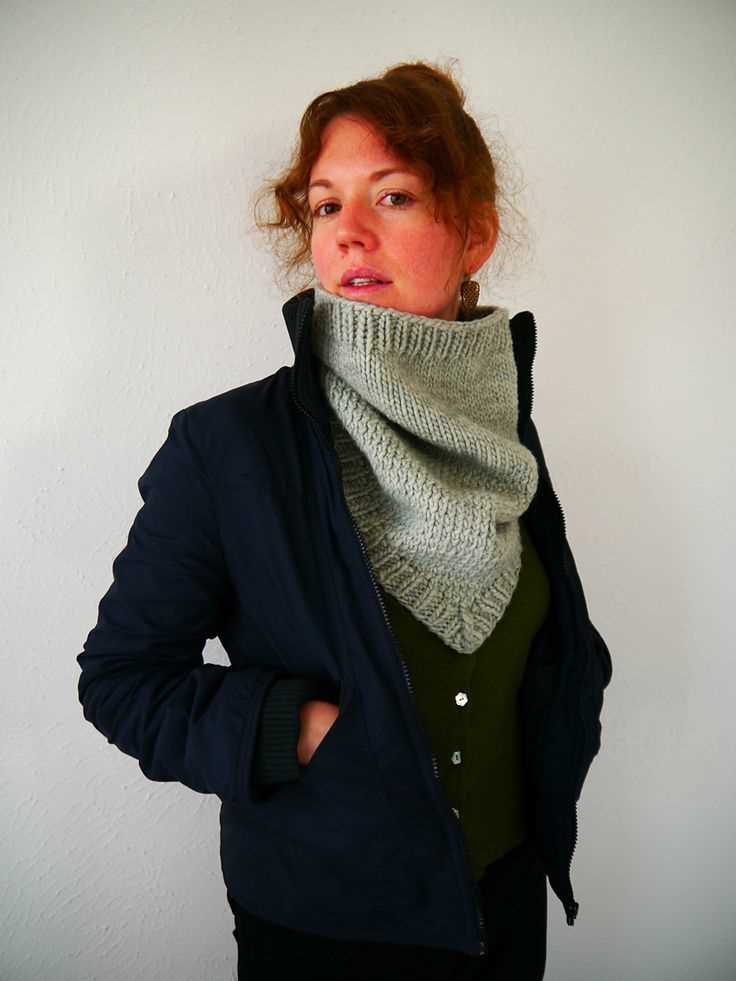 Free knitting patterns bandana cowl