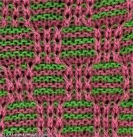 Mosaic knitting pattern generator