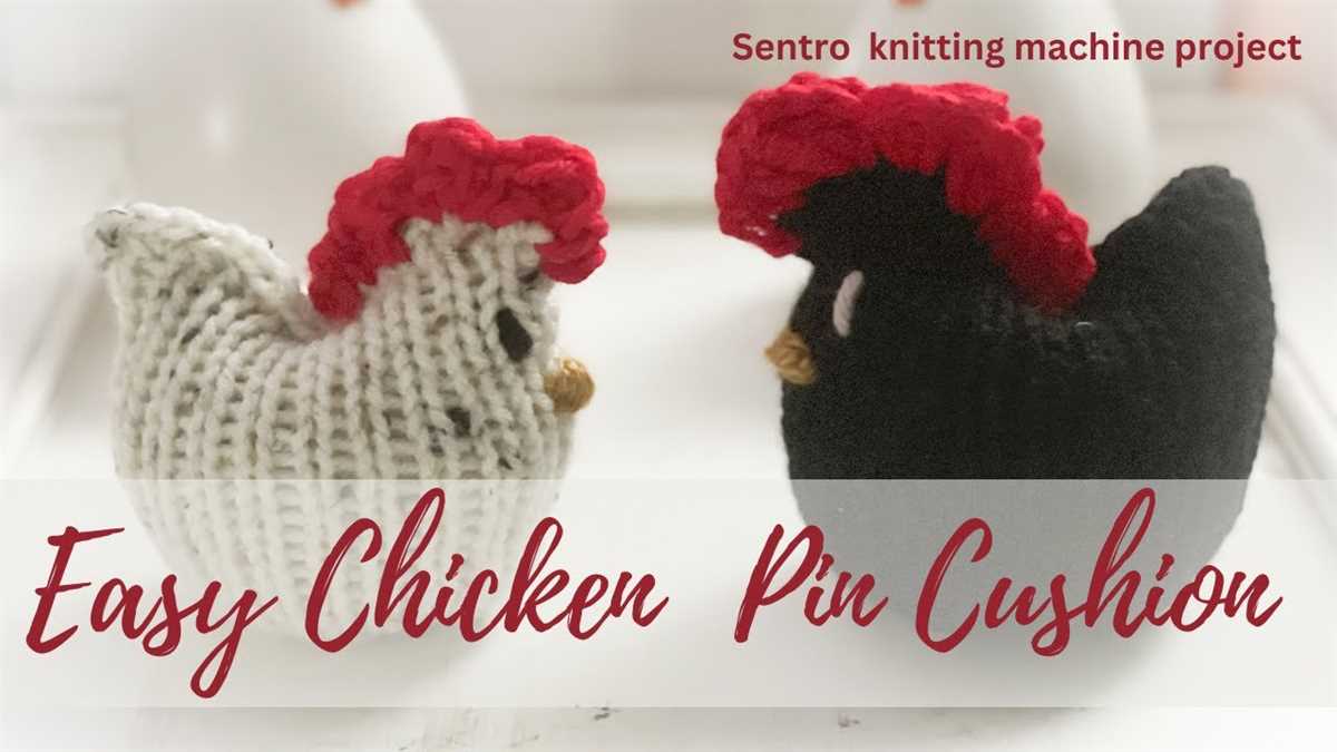 Knitted chick egg cosy pattern