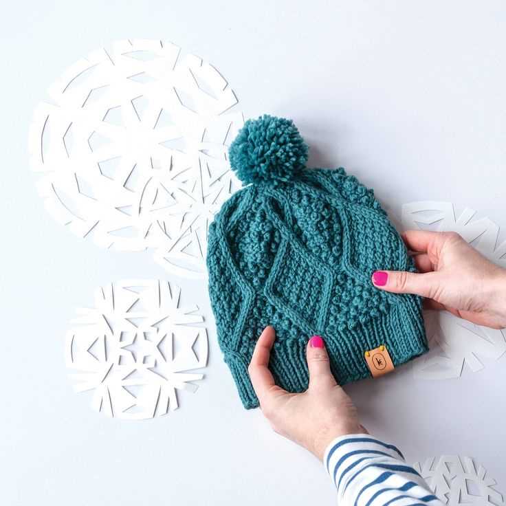 Beanie free pattern knitting