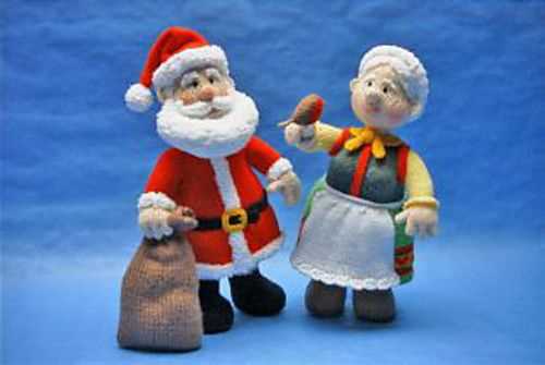 Mrs claus knitting pattern