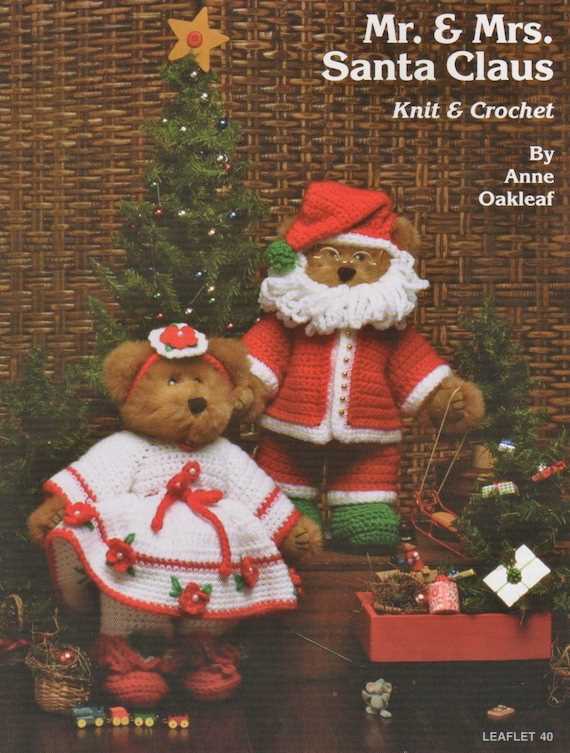 Mrs claus knitting pattern