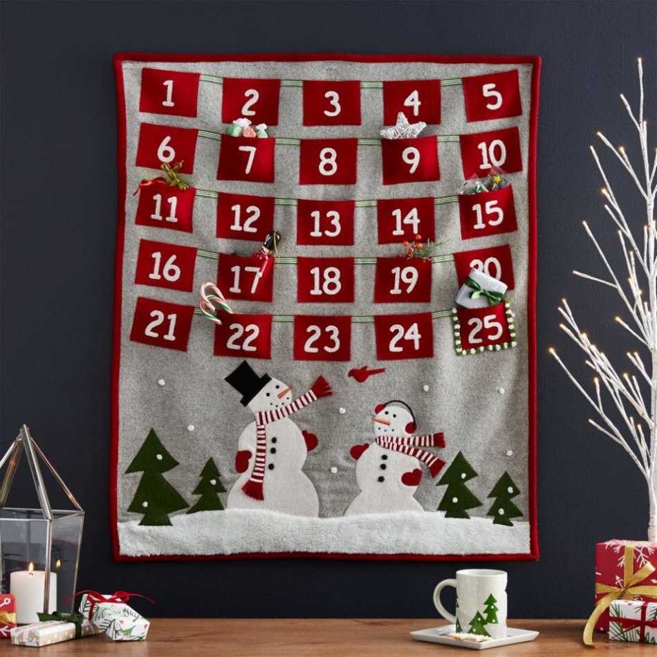 Knitting pattern for advent calendar