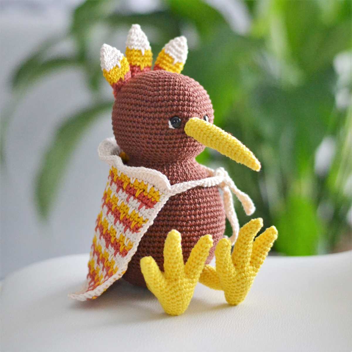 Kiwi bird knitting pattern