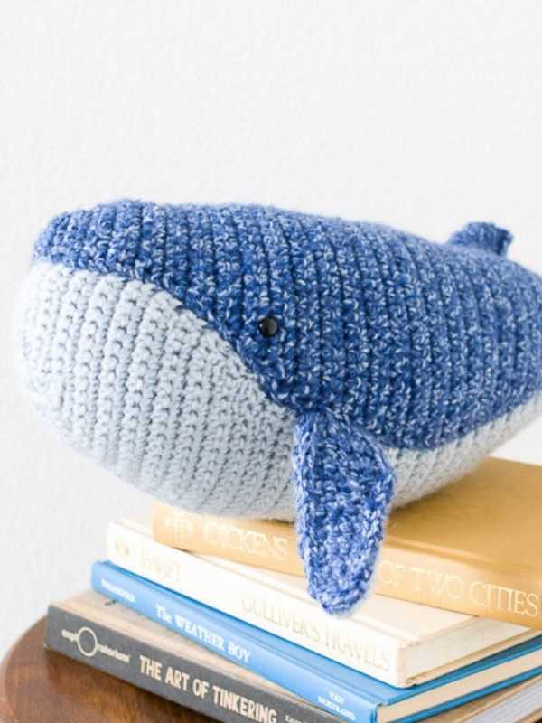 Knit whale pattern free