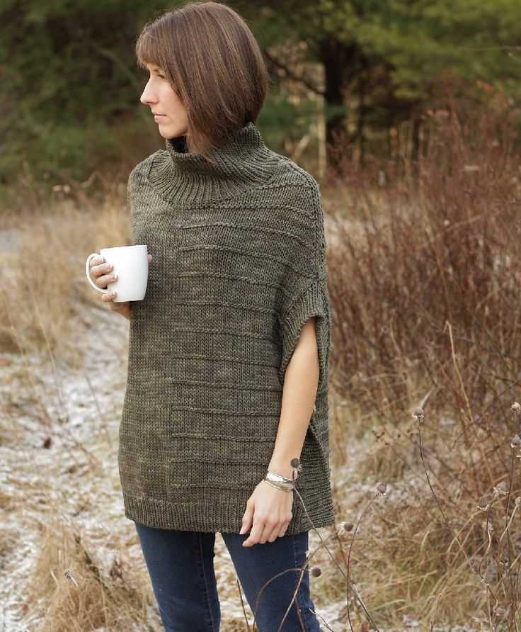 Wrap vest knitting pattern