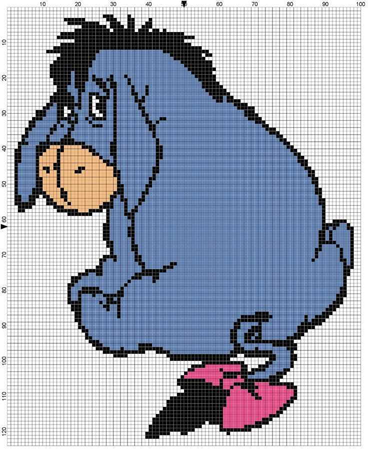 Eeyore knitting pattern