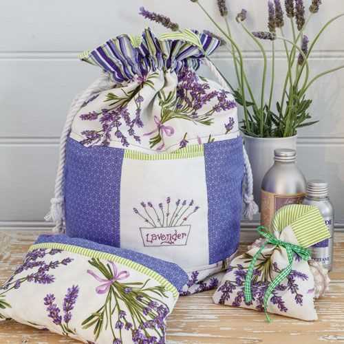 Knitted lavender bags free pattern