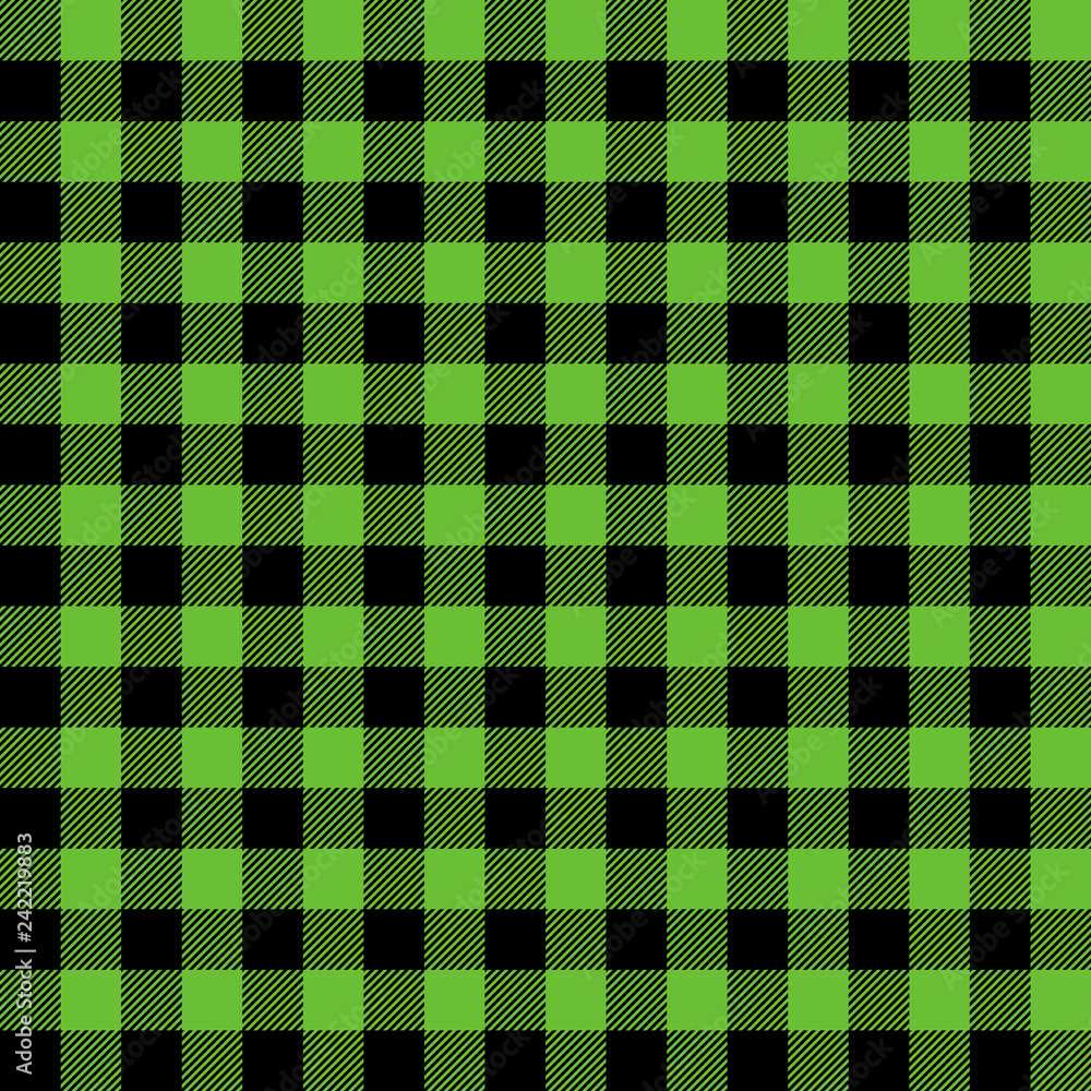 Buffalo plaid knit hat pattern