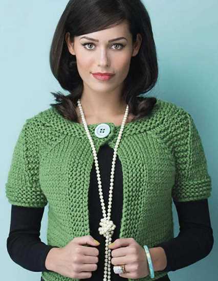 Knit bolero pattern free