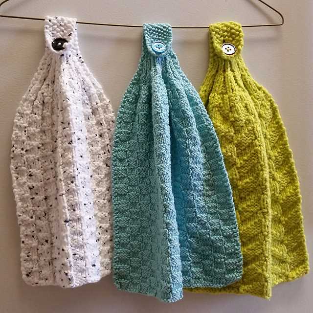 Free dish towel knitting patterns