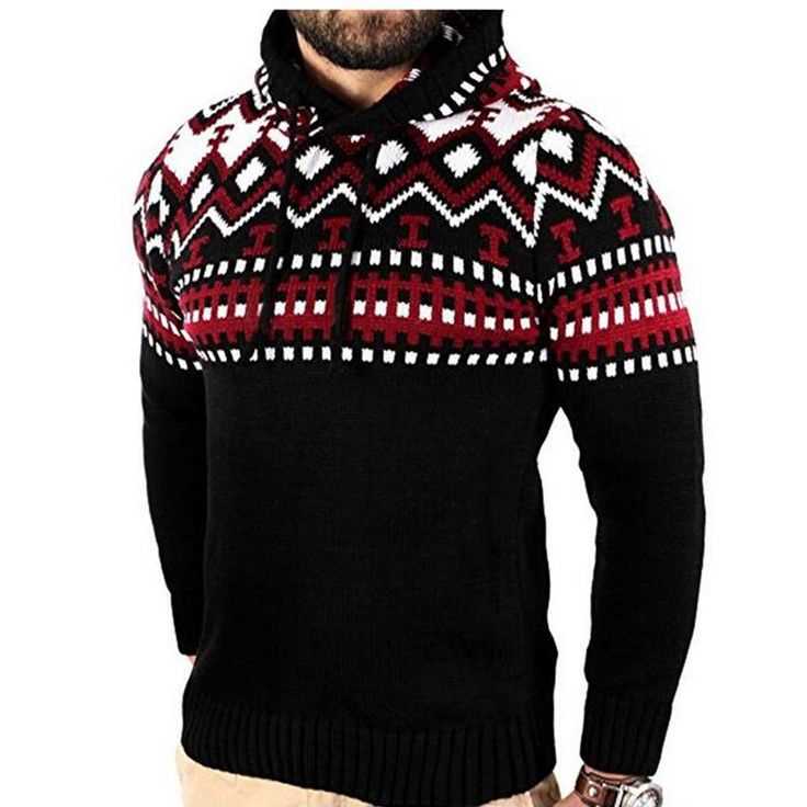 Mens knitted hoodie pattern free