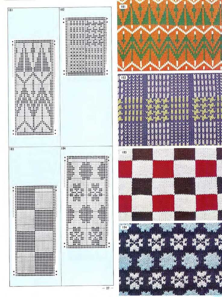 My knitting pattern library