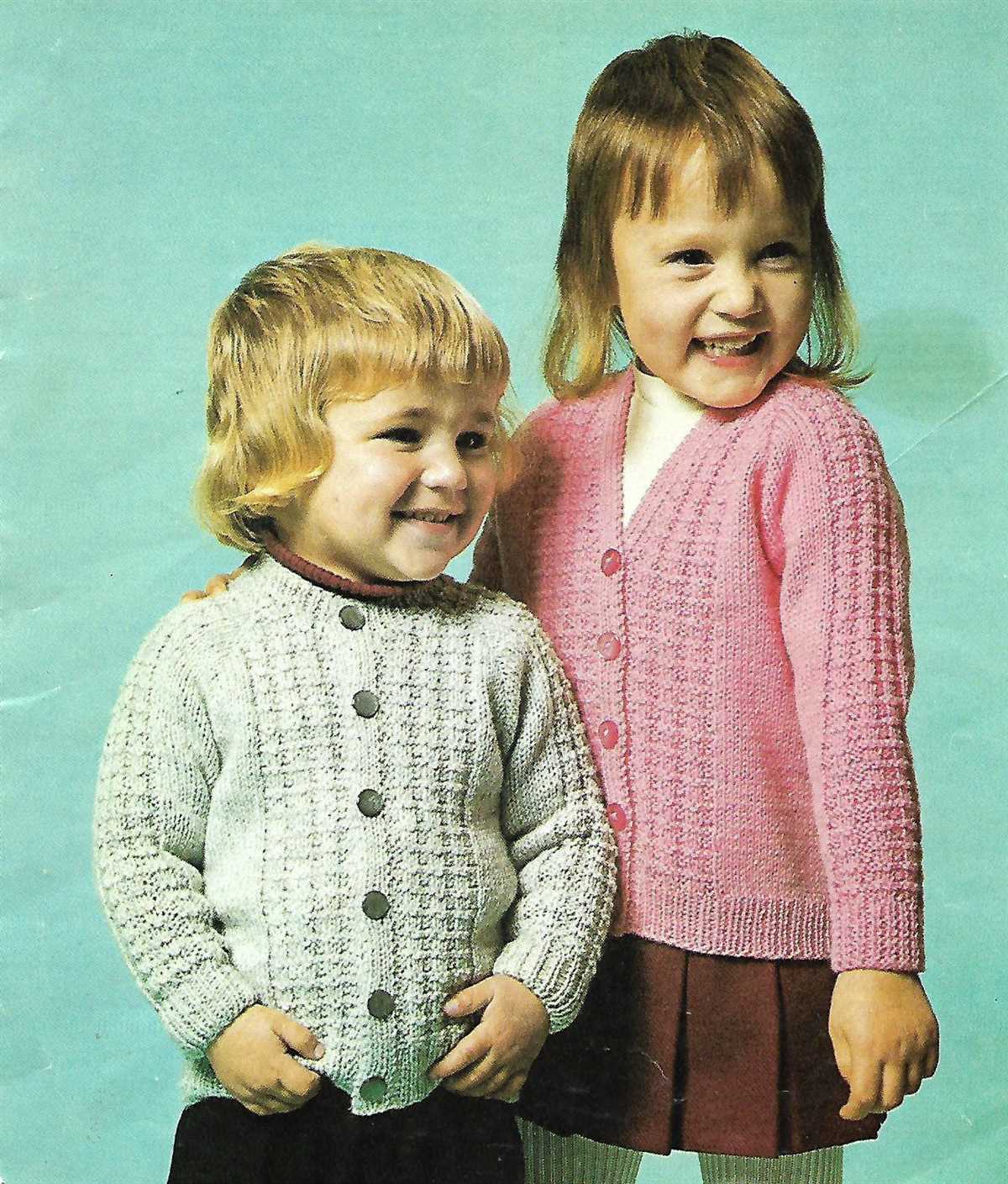 Free knitting patterns for children