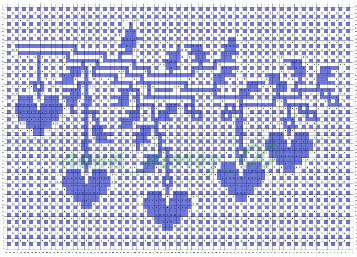 Create unique mosaic knitting patterns with our generator Mosaic knitting pattern generator