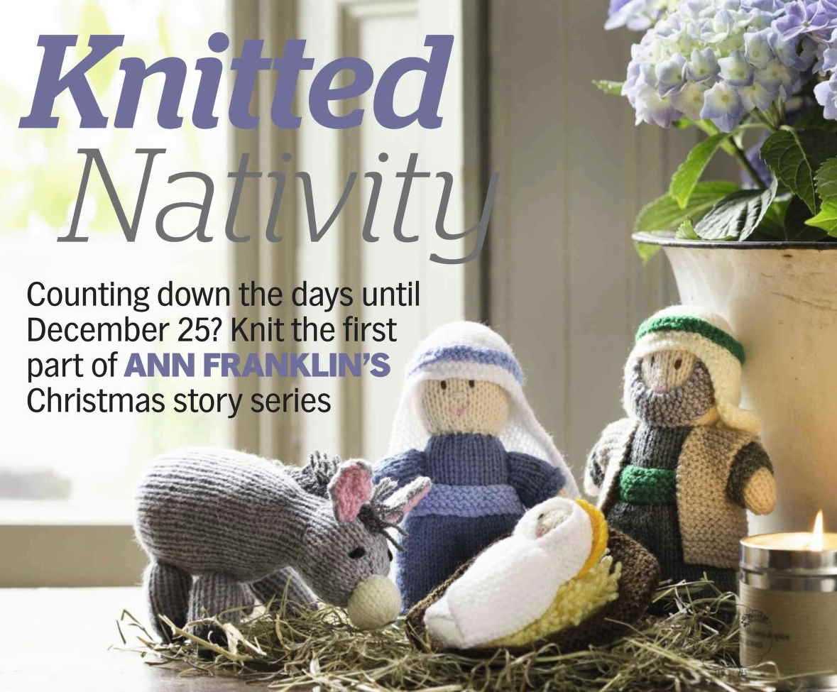 Create your own nativity scene with this knitting pattern! Let's knit nativity pattern