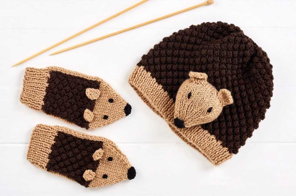 Childrens mittens knitting pattern