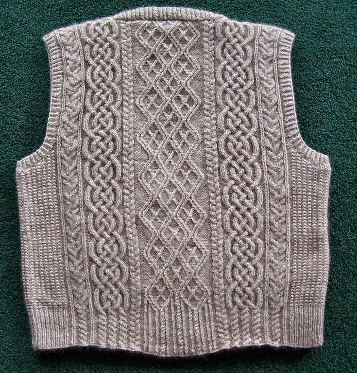 Knitting patterns vest tops