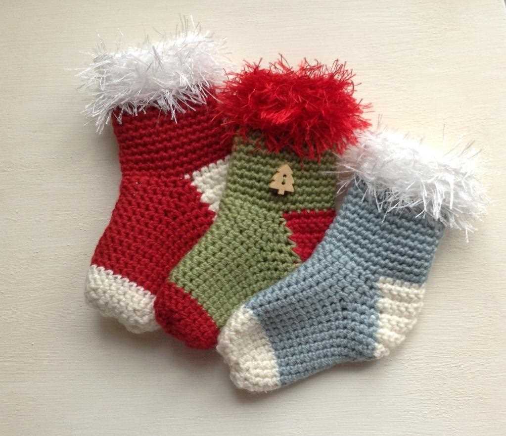 Simple christmas stocking knitting pattern