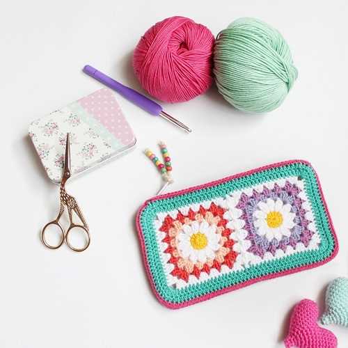 Knit change purse pattern
