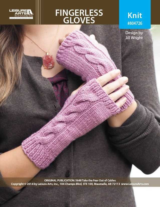 Free knitting patterns for fingerless gloves using straight needles
