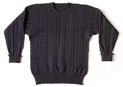 Gansey jumper knitting pattern