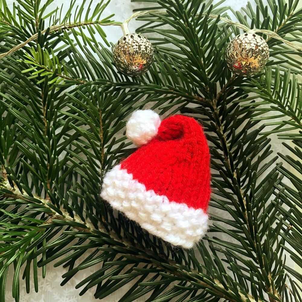 Xmas hat knitting patterns
