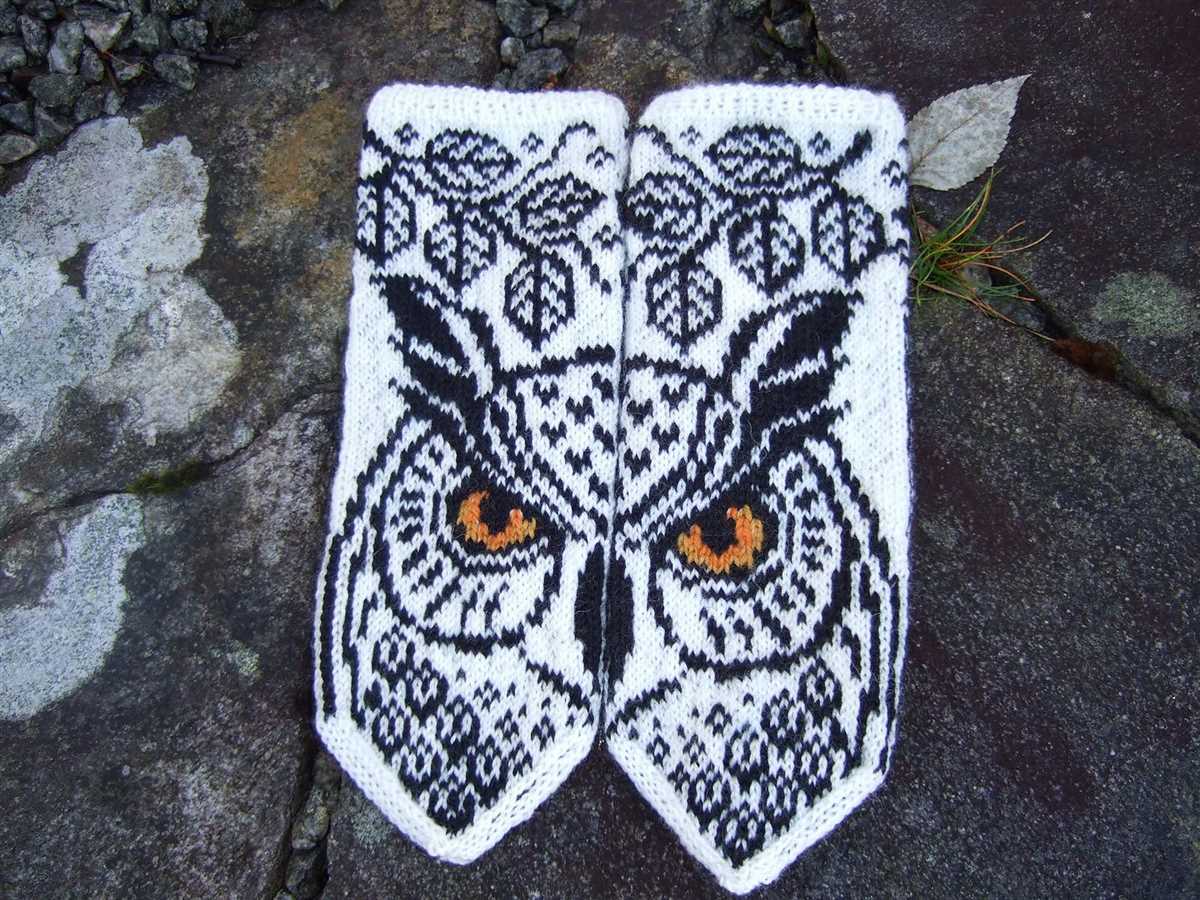 Owl knitting pattern