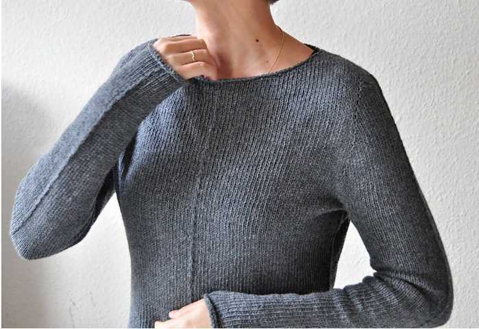 Knitting pattern for ladies raglan sleeve jumper